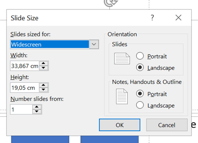 slide size powerpoint tips