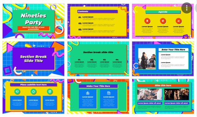 PowerPoint Trends im 90s-Style