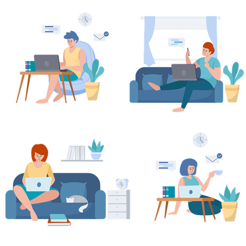 Home Office requirements Remote work: Benefits, tips teamwork Office 365