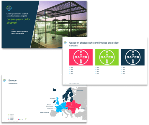 Bayer consistent Office presentations