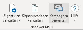 Outlook Ribbon mit empower® Brand Control