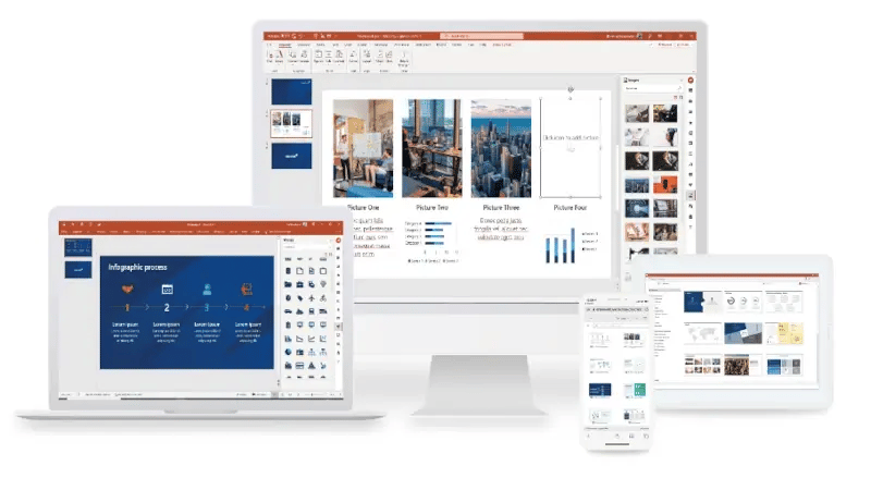 Different devices displaying empower®