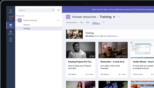 Stream Microsoft Teams Business Apps
