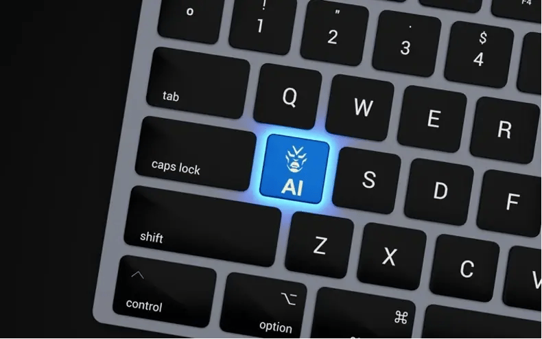 Close-up of a PC keyboard