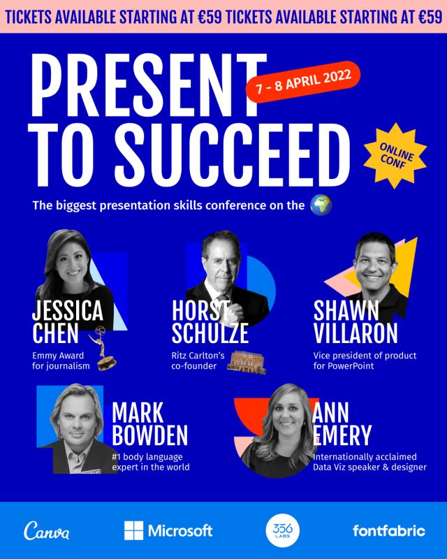 Present to Succeed 2022 Promo Banner empower