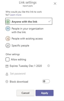 SharePoint Anyone with Link Automatically update PowerPoint Excel links