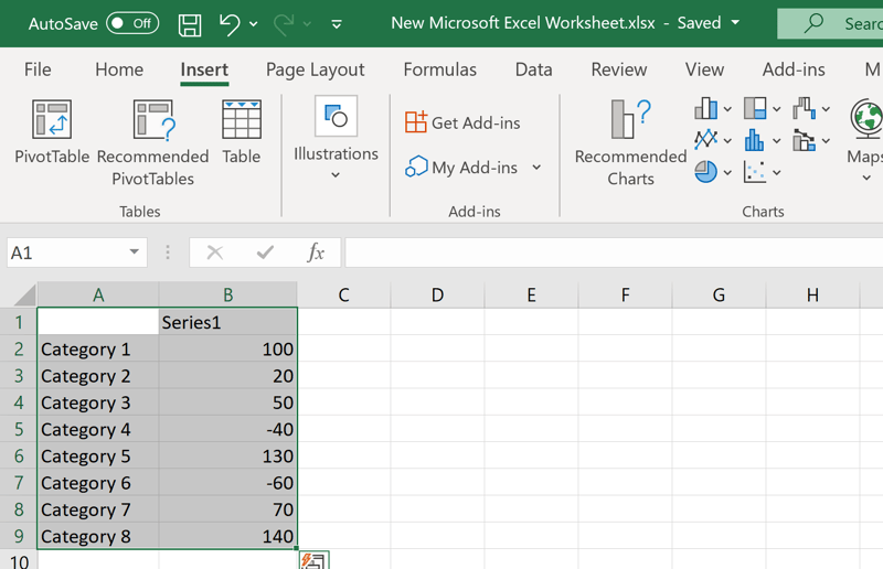 create waterfall chart excel powerpoint guide