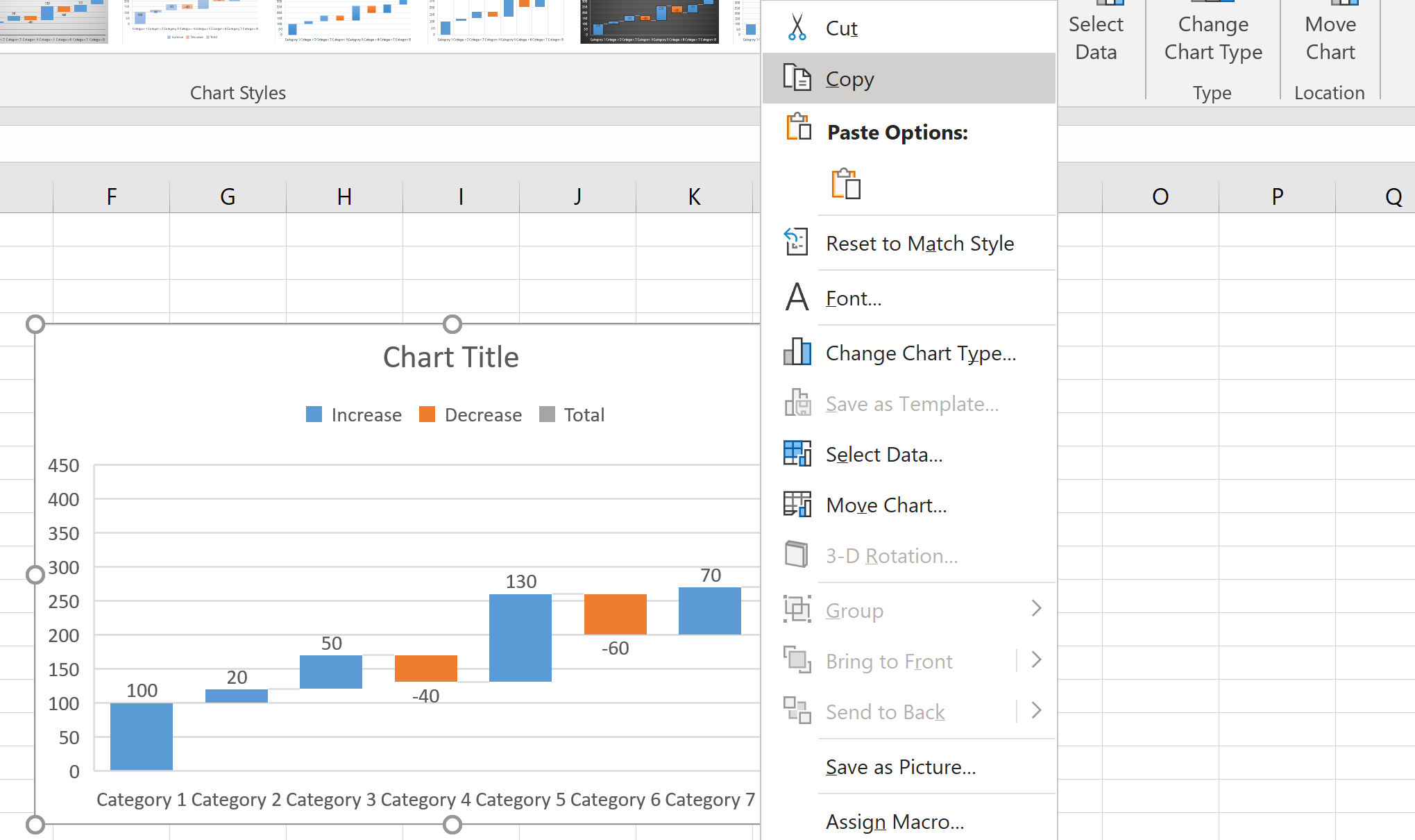 create waterfall chart excel powerpoint guide