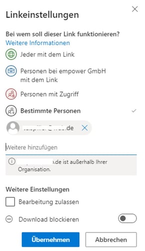 SharePoint bestimmte Personen PowerPoint-Excel-Verknüpfungen automatisch aktualisieren