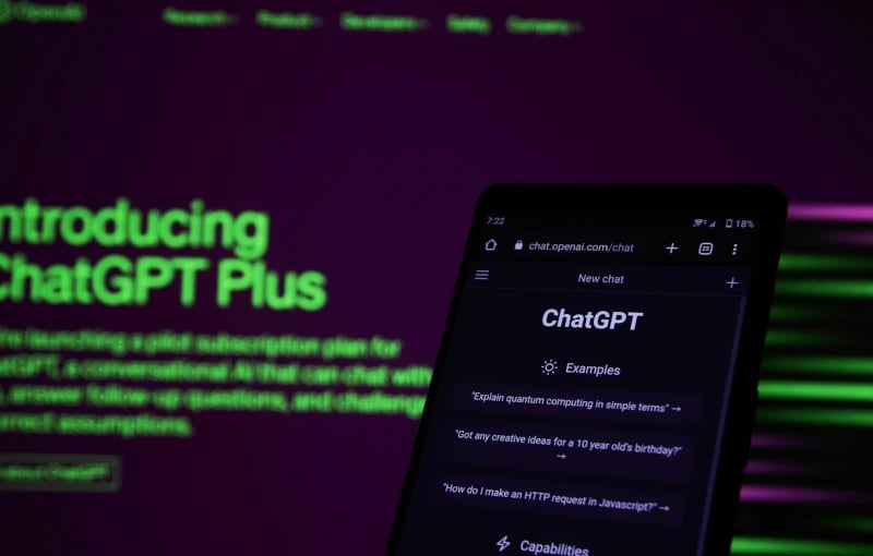 ChatGPT auf dem Handy