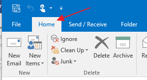 Automatic spell check in Outlook