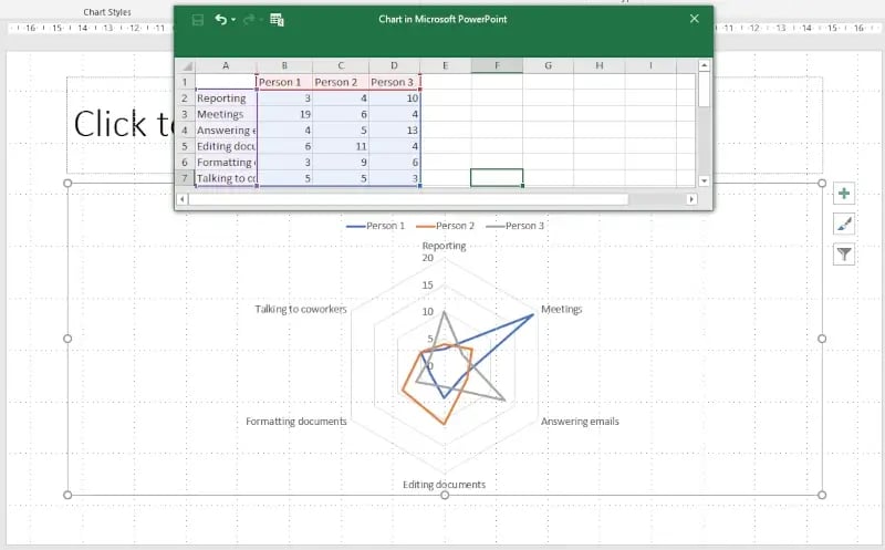 create network chart in office without charting software