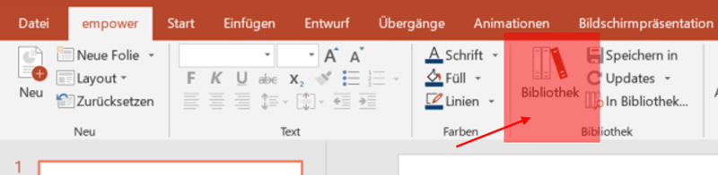 Cliparts in PowerPoint empower Slides