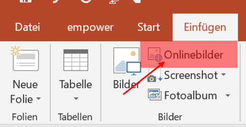 Cliparts in PowerPoint Illustrationen