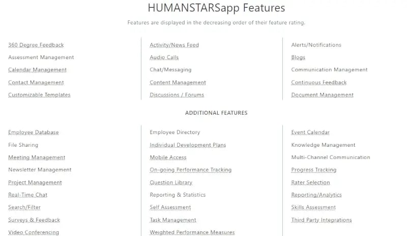 features digital collaboration tool humanstarsapp