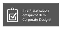 Corporate Design Check empower slides