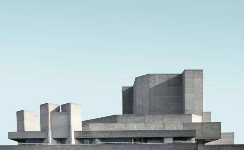 static vs dynamic branding to increase brand value - symbolic picture of concrete building