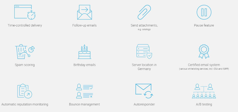 Email campaign management tools rapidmail features