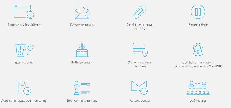 Email campaign management tools rapidmail features