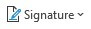 professional e-mail signature outlook simple