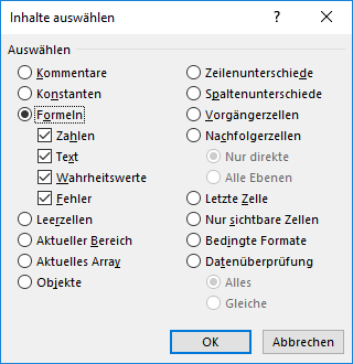 gezielt Formeln schützen excel aktivieren