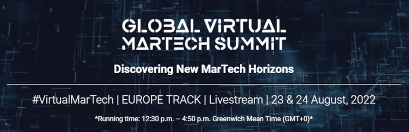 Global Virtual MarTech Summit Event 2022 digital