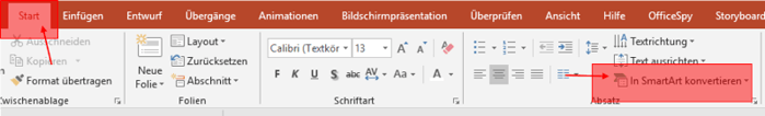 SmartArt Grafiken in Microsoft Office erstellen konvertieren