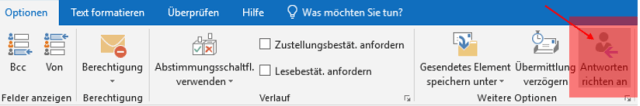 E-Mail in Outlook: Antwort automatisch an bestimmte Personen senden