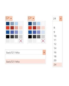 powerpoint add-in macOS corporate design schrift und farbauswahl