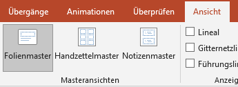 Powerpoint masterfelder einrichten empower slides Ansicht