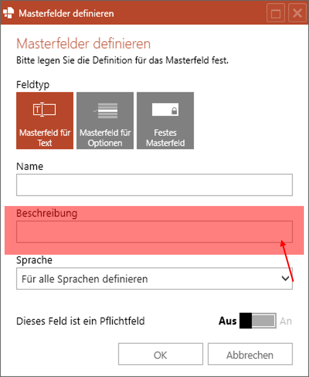 Powerpoint masterfelder einrichten beschreiben