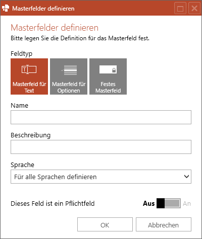 Powerpoint masterfelder einrichten arten