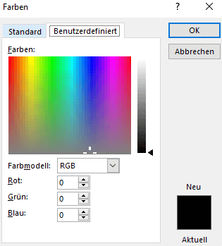 PowerPoint-Design: Maßgeschneiderte Farben in Präsentation neue Designfarbe