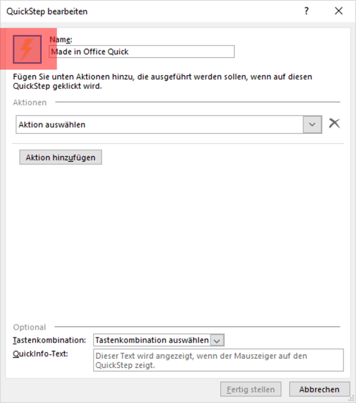 Quicksteps In Outlook Verschwinden – GOMW