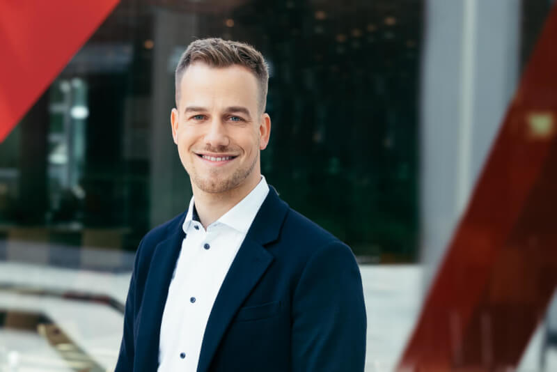 Guido Dust beim Remote Onbarding