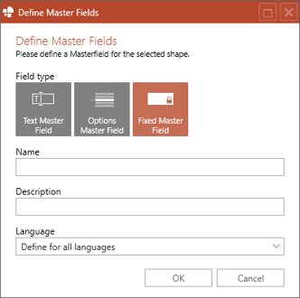 Set up master fields in PowerPoint fixed