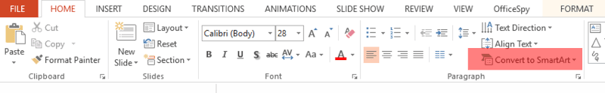 Create smartart graphics in microsoft office