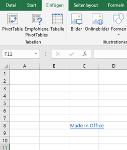 Resultat Webquelle in Excel verlinken