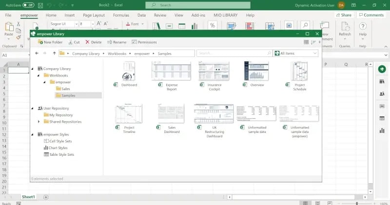 work smarter in excel with empower sheets template library
