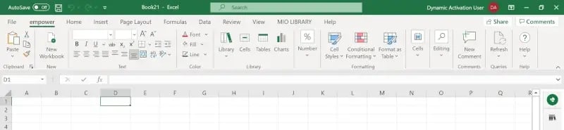 work smarter in excel with empower sheets ribbon tag