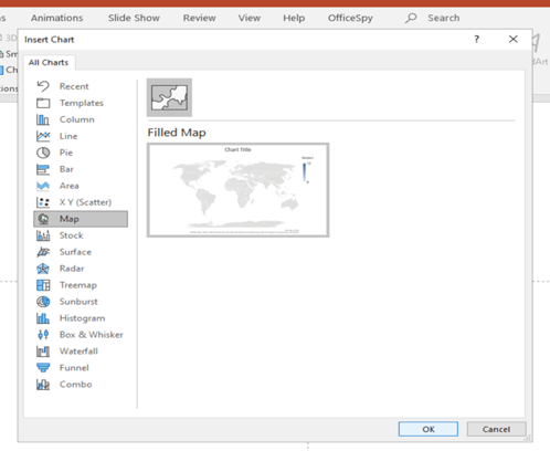 create world map in powerpoint