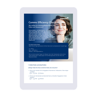 Cover-comms-efficiency-check-de