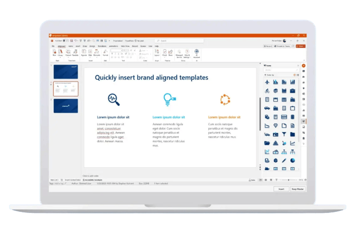 empower template management system
