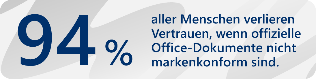 Statistik zu Vertrauensverlust in Office-Dokumenten