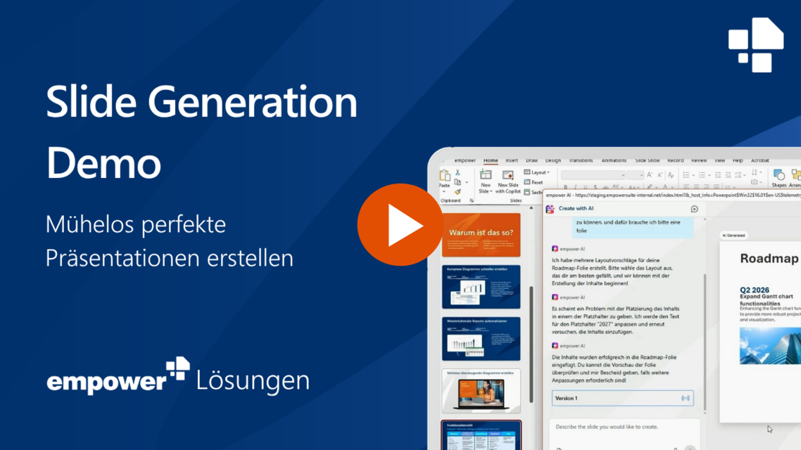 Slide Generation DE play