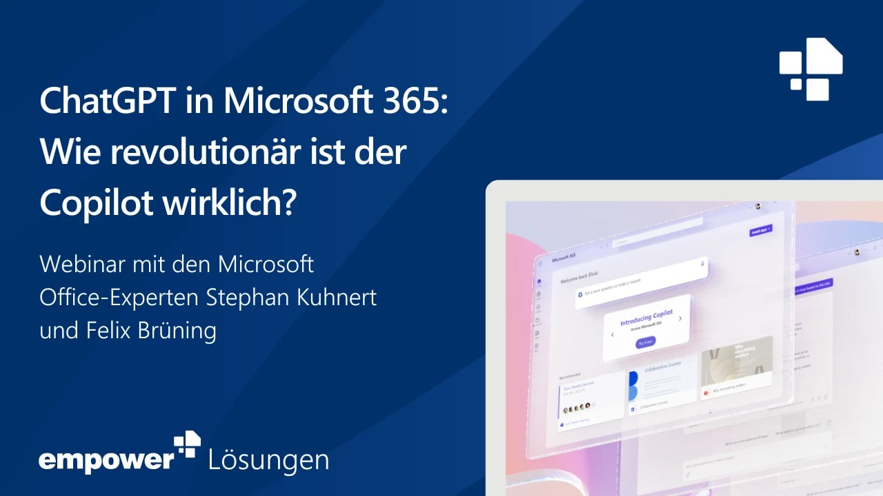 Copilot Webinar von empower anschauen