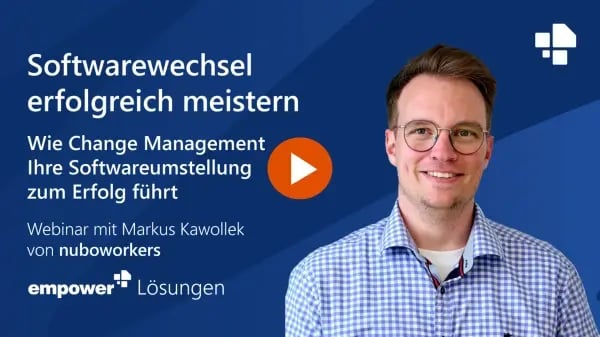 Webinar Change Management / Softwarewechsel ansehen