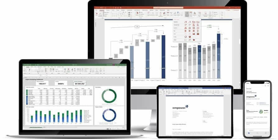 empower® Suite on different devices