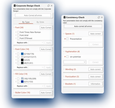 empower design check für Microsoft Office 