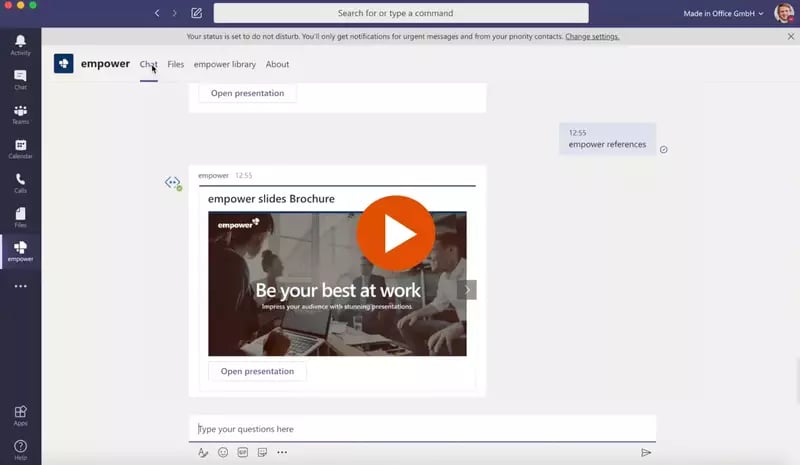 empower für Microsoft Teams